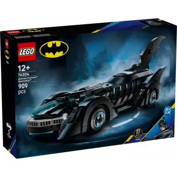 LEGO konstruktorius DC Super Heroes Batman Forever Batmobile 76304 — 909 detalės, 1 minifigūrėlė, rekomenduojamas amžius 12+