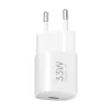 Xiaomi 33W Nano USB-C ES maitinimo adapteris — 33 W USB-C išvestis telefonams ir planšetėms