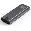 Qoltec 52271 saugojimo diskų dėklas SSD dėklas Pilka M.2