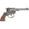 Žaislinis metalinis kaubojaus revolveris Gonher 8 šūvių modelis 239842
