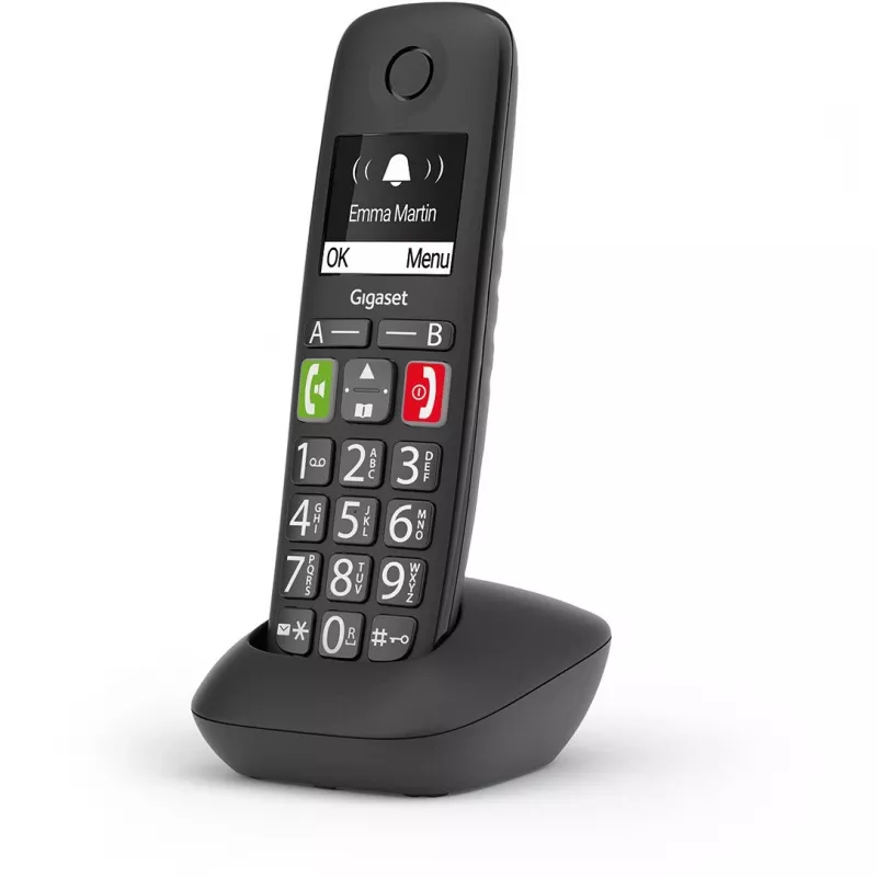 Gigaset Hearing Aid.DECT E290HX juoda papildoma