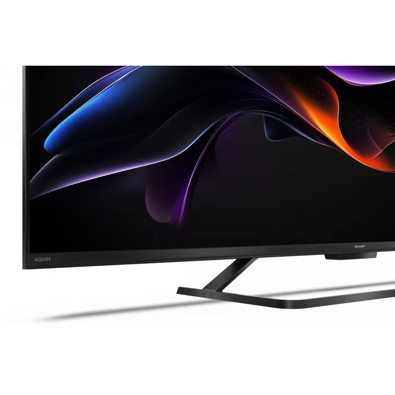 Išmanusis televizorius Sharp 55HR7265E 55 colių Google TV, juodas, energinio efektyvumo klasė F