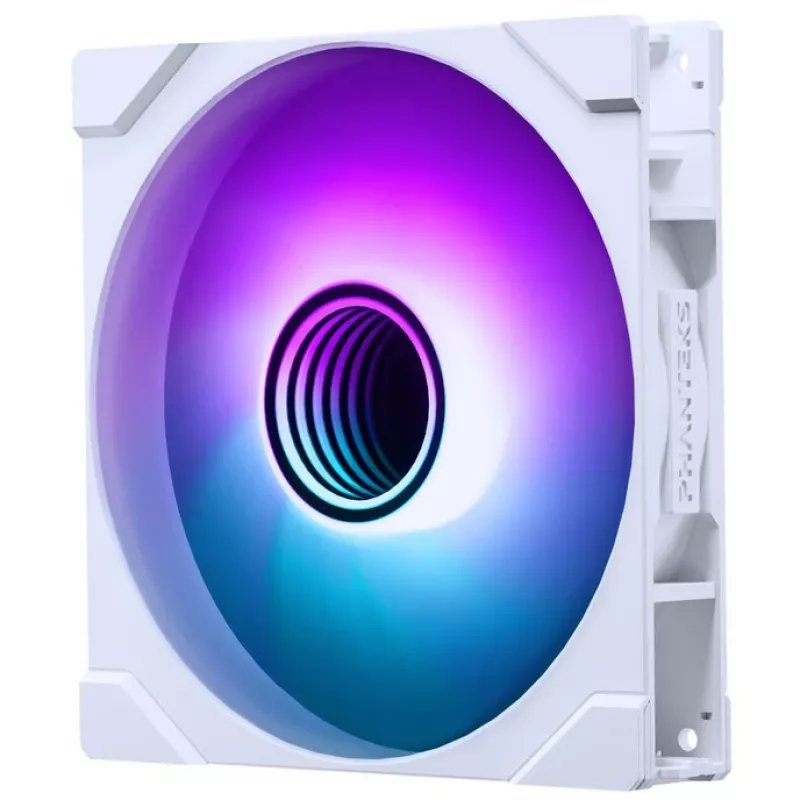 Phanteks M25 Gen2 140mm PWM D-RGB korpuso ventiliatorius – baltas
