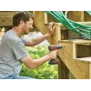 Juoda+DECKER 18V gręžtuvas/suktuvas BDCDC18BAFC-QW