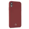 Mercedes-Benz Hard Cover Silicone for Apple iPhone XR Raudona MEHCI61SILRE