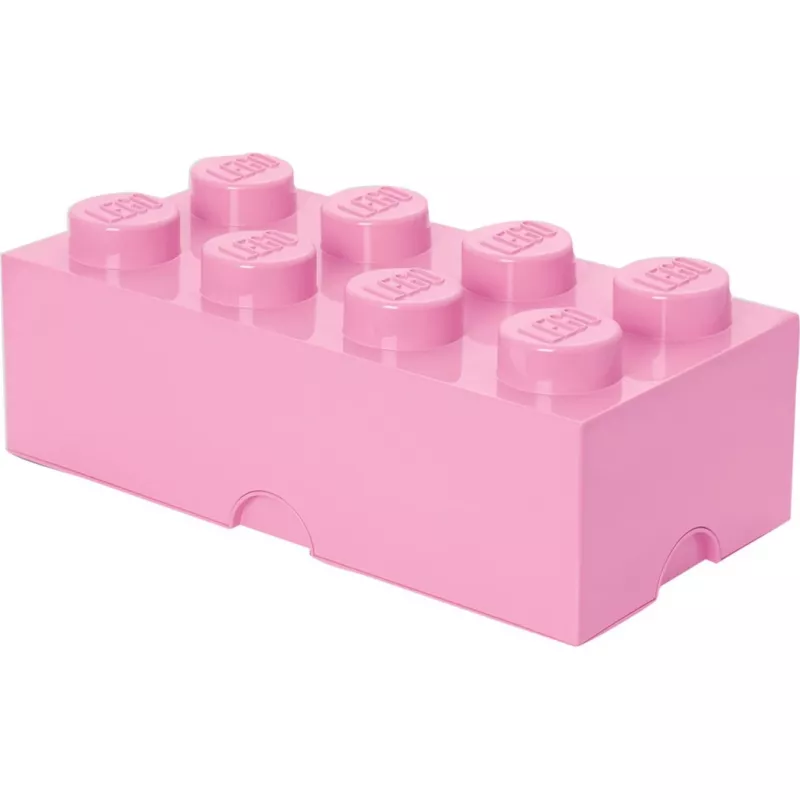 LEGO Storage Brick 8 rožinė, rožinė laikymo dėžė