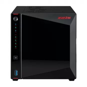 Asustor AS5404T NAS / saugyklos serveris Intel® Celeron® N5105 4 GB DDR4 0 TB ADM juodas