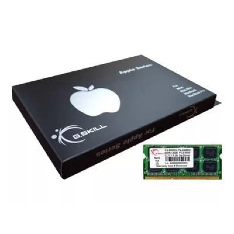 G.Skill SQ serijos DDR3 modulis 4 GB SO DIMM 204 kontaktų 1066 MHz PC3-8500 CL7 1,5 V nebuferinė ne ECC