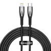 USB-C į Lightning laidas Baseus Glimmer 20W, 2 m — Greitas įkrovimas ir duomenų sinchronizavimas