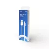 Savio USB 2.0 USB A - Micro USB White CL-167 3 m laidas