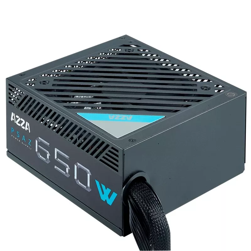 AZZA maitinimo blokas 650W PSAZ 120mm juodas (80+ Bronze) mažmeninė prekyba
