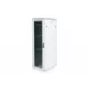 DIGITUS 36HE Unique tinklo spinta 600x800mm stiklinės durys pilka