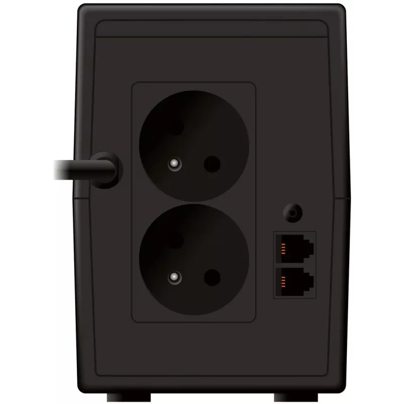 PowerWalker VI 650 SHL FR nepertraukiamo maitinimo šaltinis (UPS) Linijinis-interaktyvus 0,65 kVA 360 W 2 AC lizdai