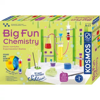 Didžioji linksmoji chemija, eksperimentų rinkinys