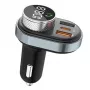 Laisvų rankų įranga Awei C-843 Bluetooth 5.0 su FM siųstuvu, USB ir USB-C jungtimis