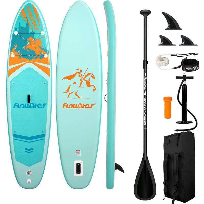 FunWater SUP irklenčių SUPFW70A (turquoise spalva)