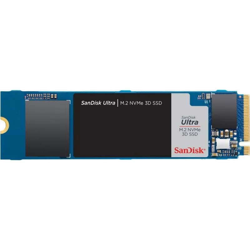 SanDisk Ultra 3D - SSD - 1 TB - vidinis - M.2 2280 - PCIe 3.0 x4 (NVMe)