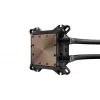 Viskas viename skysčio aušintuvas ENDORFY Navis F360 ARGB Juoda — 360 mm radiatorius, 3x 120×25 mm ventiliatoriai, 250–1800 aps./min., siurblys 1600–2600 aps./min., LGA 1700/AM5/AM4 palaikymas