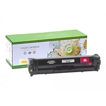 STATIC Toner kasetė, suderinama su HP CE273A/CE343A/CE743A, purpurinė, atnaujinta, 7 500 puslapių
