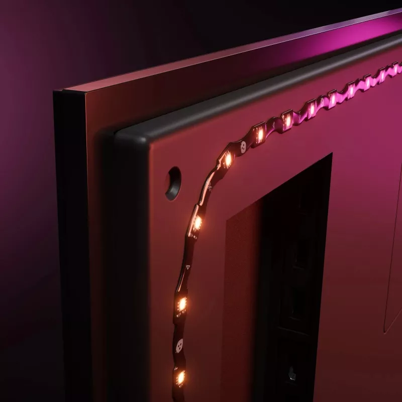Nanoleaf 4D V2 TV Screen Mirror + Light Strips rinkinys (televizoriams ir monitoriams iki 65 colių) | 24 W | Daugiaspalvis RGB