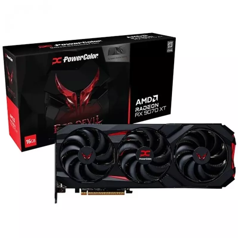 Vaizdo plokštė AMD Radeon RX 9070 XT 16 GB GDDR6