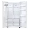 LG GSLC40SWPE šaldytuvas šonas prie šono laisvai pastatomas 638 l balta