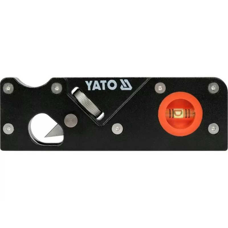 Rankinė plokštuma YATO YT-62910 aliuminis plokštumas 155×20×50 mm, 7 peiliai, 9 mm plotis