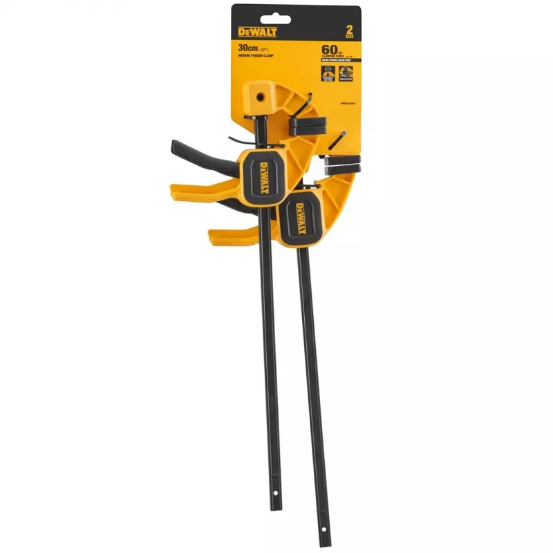 Spaustuvas DeWalt DWHT0-83158, pakuotėje 2 vnt., metalinis dirbtuvių spaustuvas