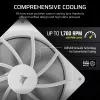 Ventiliatorius Corsair RS140 14 cm Baltas 330-1700 RPM