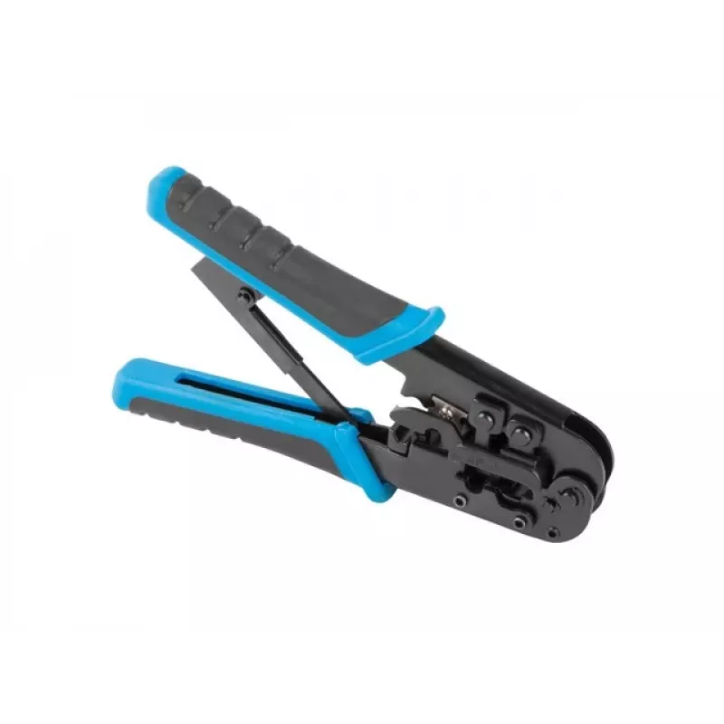 Užspaudimo įrankis LANBERG NT-0201 RJ-45 jungtims, 180 mm, 315 g, juoda/mėlyna