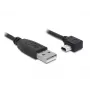 USB laidas DeLOCK 82684 USB 2.0 5 m USB A Mini-USB B Juoda