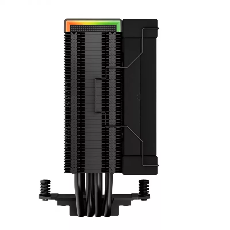 DeepCool AK400 DIGITAL procesoriaus oro aušintuvas 12 cm juodas 1 vnt.