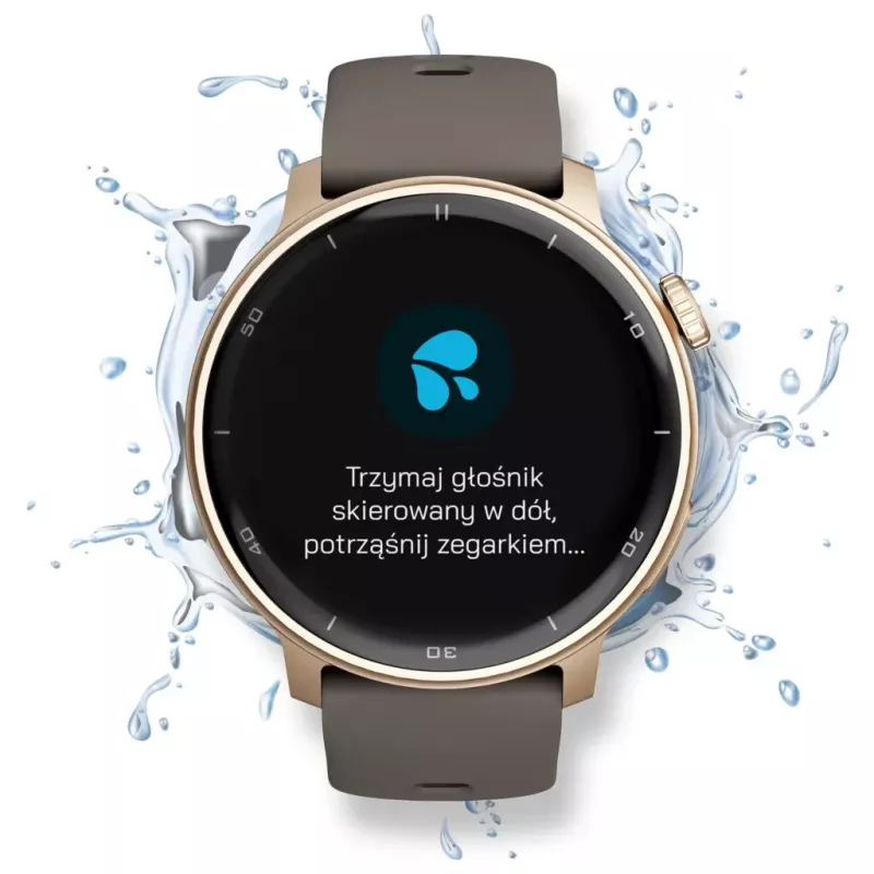 Stelio STSWA101GD Activ GPS 46 mm auksinis išmanusis laikrodis