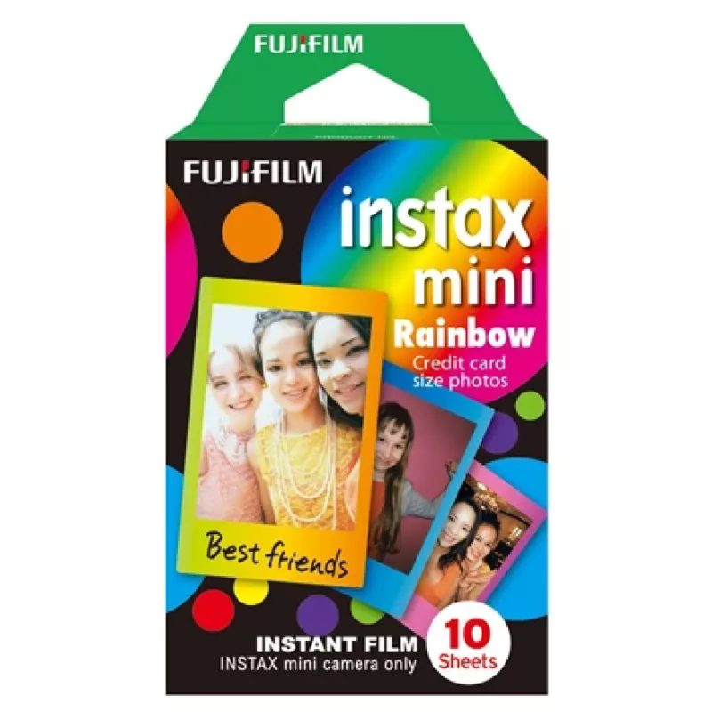 Momentinės nuotraukų juostelės „Fujifilm Instax Mini Rainbow“