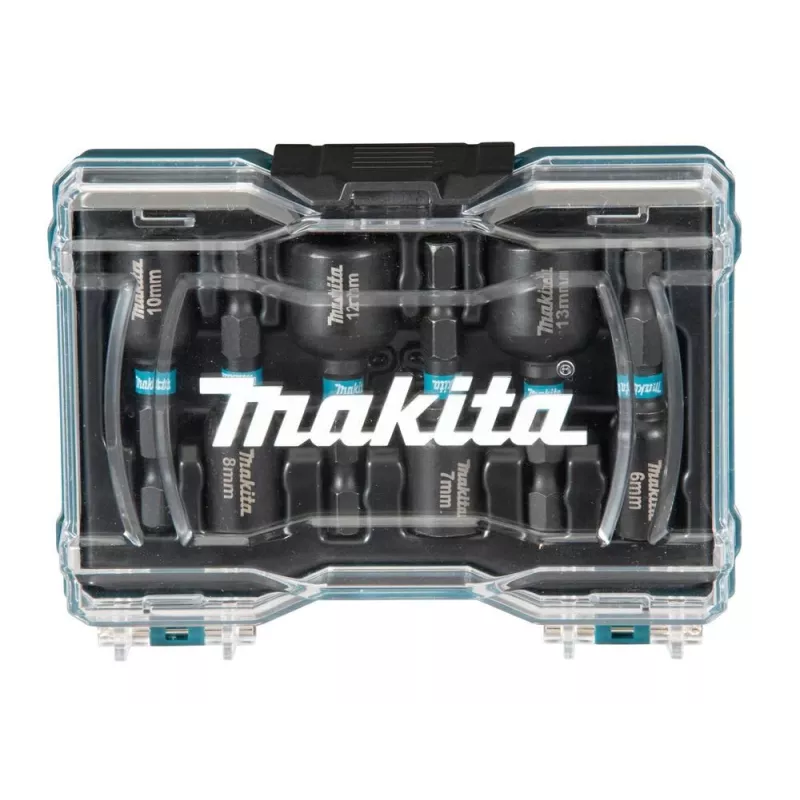 Bitų laikiklių rinkinys Makita 00 — magnetinis bitų laikiklių rinkinys kompaktiškas priedas