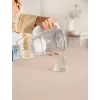 Vandens filtro ąsotis BRITA Glass+1 Maxtra Pro pilkas, 2,4 L bendras / 1,5 L filtruoto, Maxtra Pro PP filtras