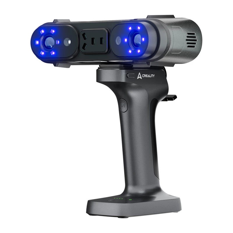3D skaitytuvas Creality Sermoon X1 — tikslumas 0,02 mm, Wi‑Fi 6, 34 lazeriai, NIR, juoda
