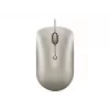 Laidinė biuro pelė Lenovo 540 abiem rankoms tinkama USB Type-C Optinė 2400 DPI Smėlio