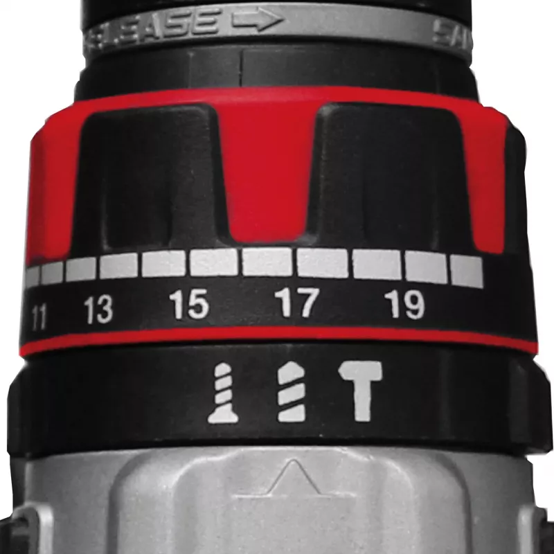 Pistol Grip Drill Einhell TE-CD 18/50 Li-i BL Solo, 1,22 kg, Juoda, Pilka, Raudona