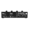 Garso sąsaja M-Audio M-Track Duo — USB 2 į/2 iš, 16 bitų/48 kHz, 1x XLR/TS kombinuotas, 1x instrumento įvestis, fantominis 48 V