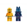 LEGO NINJAGO Arin mūšio mecha veiksmo figūrėlė, ninja žaislas berniukams, mergaitėms ir vaikams nuo 4 metų, Dragons Rising rinkinys su Arin minifigūrėle ir mini Kata