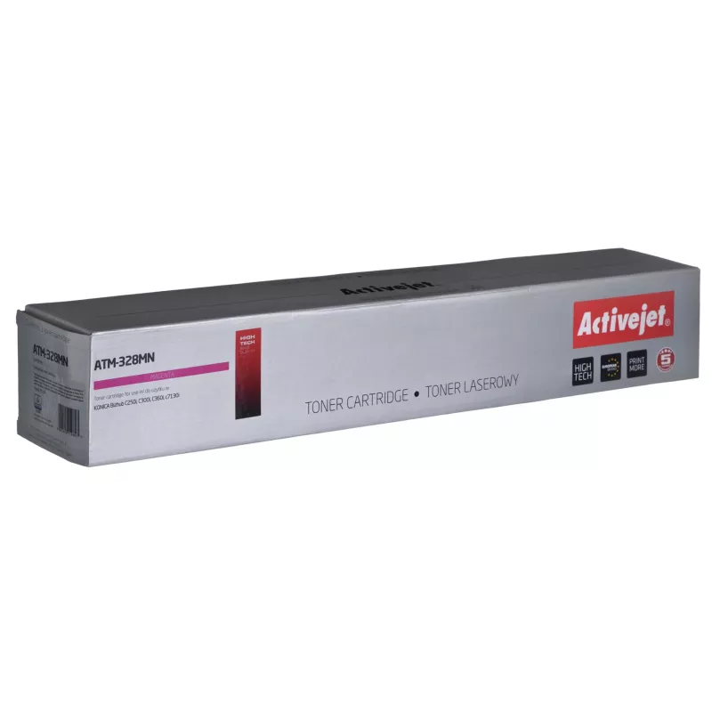 Activejet ATM-328MN toneris (Konica Minolta TN328M pakaitalas; Supreme; 28.000 puslapių; purpurinis)
