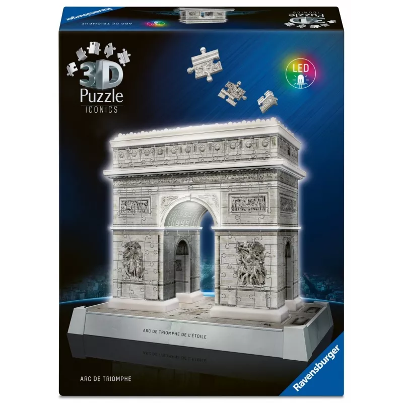 3D dėlionė Ravensburger 12008029 Pastatai 269 mm x 239 mm