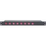 Maitinimo skirstymo skydas EUROLITE 19 colių 8× IEC C13 lizdai modelis 70008277
