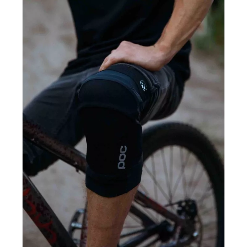 Kelių apsauga POC Oseus VPD Knee — juoda, elastinė medžiaga