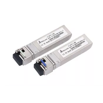 Extralink SFP+ 10G SFP+ WDM modulis 10Gbps 1270/1330nm vienmodis 20km LC DOM pora, skirta HP/ARUBA