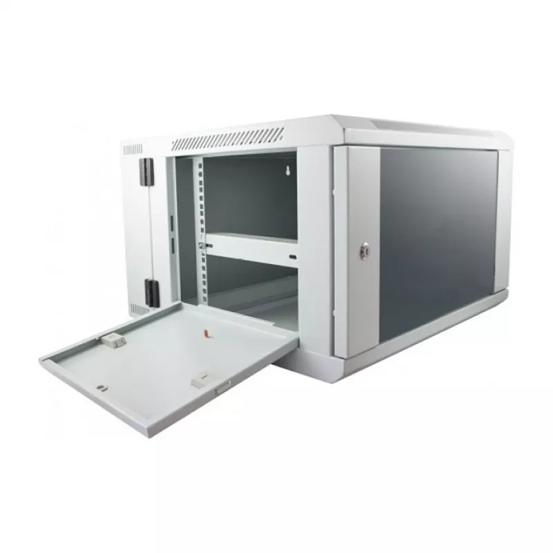 Serverių stovo spinta ALLNET SMB6606 Pilka, 23 kg, kompaktiškas tinklo/serverių korpusas