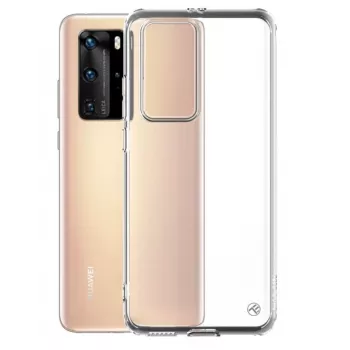 Apsauginis silikoninis dėklas Tellur, skirtas Huawei P40 Pro, permatomas