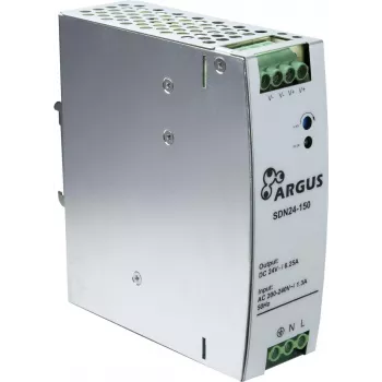 Maitinimo šaltinis INTER-TECH SDN 24-150 24V 150W DIN bėgelio