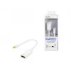 Vaizdo kabelio adapteris LOGILINK Mini DisplayPort į HDMI Type A CV0036A, 0,1 m, pilkas